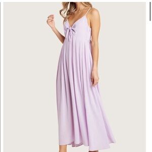 Willow Rochelle Tie front Midi/Maxi Sun Dress